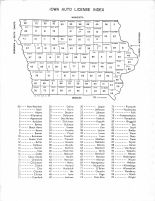 Iowa Auto License Index, Blackhawk County 1966